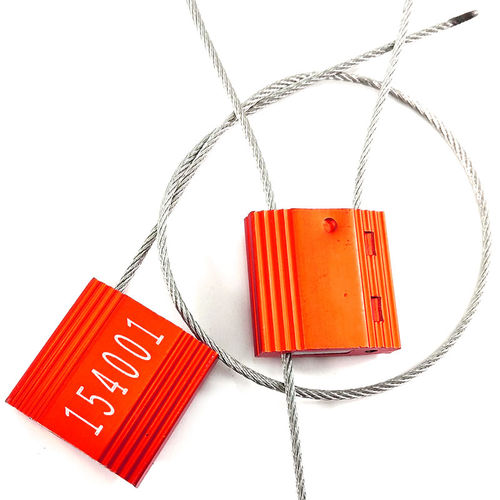 Precinto con cable de alta seguridad aleación de aluminio - SL-04H - Fuzhou ZhengCheng Security Seals Co.,Ltd - de acero galvanizado / para contenedores / para remolque