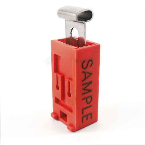 Precinto de seguridad de policarbonato - SL-17E - Fuzhou ZhengCheng Security Seals Co.,Ltd - acrilonitrilo butadieno estireno / de acero galvanizado