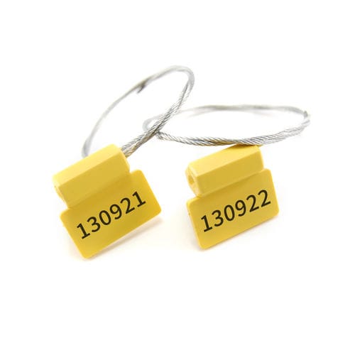 Precinto con cable de alta seguridad acrilonitrilo butadieno estireno - ZC-06H - Fuzhou ZhengCheng Security Seals Co.,Ltd - de acero / para contenedores / con etiquetas RFID