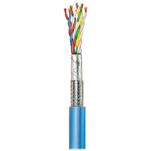 Cable eléctrico de datos - LiYCY 0,75 - Metrofunk Kabel-Union - aislado / blindado / a prueba de abrasión