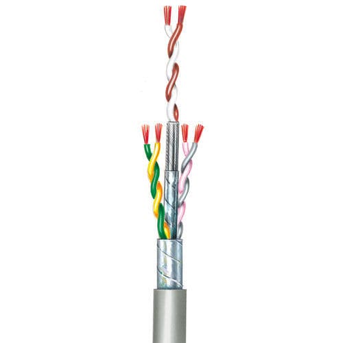 Cable eléctrico de conexión - LiY-LiY(CB)-Y 0,14 - Metrofunk Kabel-Union - de datos / DIN / blindado