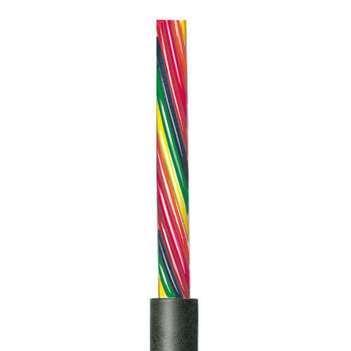Cable eléctrico de datos - Medox 2 x AWG 20 UL - Metrofunk Kabel-Union - aislado / antipropagación de fuego / resistente a los UV