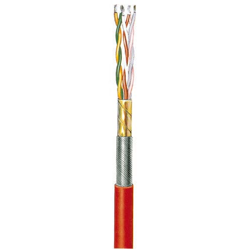 Cable eléctrico de datos - ASS 1x2x0,14  - Metrofunk Kabel-Union - aislado / blindado / de alta temperatura