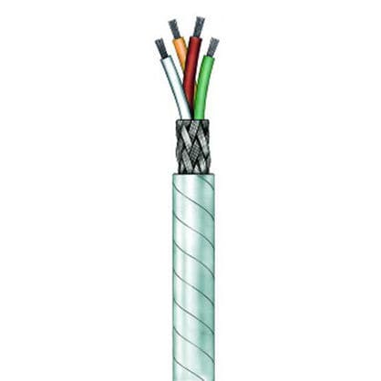 Cable eléctrico de datos -  LITCT 2 x 0,06 - Metrofunk Kabel-Union - aislado / blindado / de alta temperatura