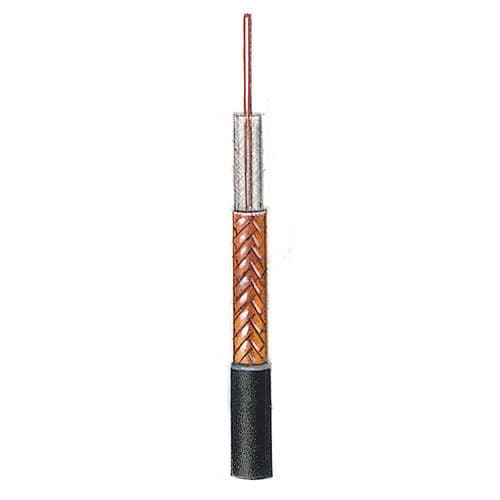 Cable eléctrico RF - RG-59 B/U - Metrofunk Kabel-Union - coaxial / blindado / de cobre