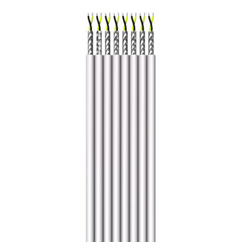 Cable eléctrico plano - 8x(LIYC 2x0,14)-Y FLAT - Metrofunk Kabel-Union - de datos / aislado / blindado