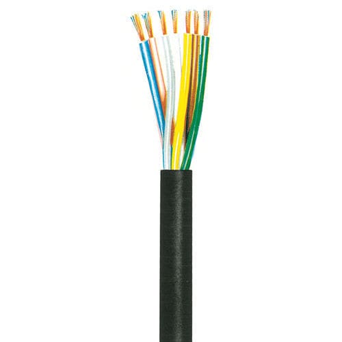 Cable eléctrico de datos - LifYY 2x0,5/54 - Metrofunk Kabel-Union - aislado / a prueba de abrasión / multifilar