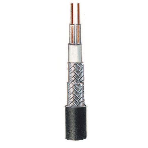 Cable eléctrico RF - RG-22 B/U  - Metrofunk Kabel-Union - coaxial / blindado / para aplicaciones de alta frecuencia