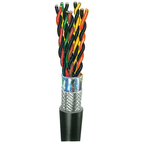 Cable eléctrico de datos - Medox 4P x AWG 26 C UL  - Metrofunk Kabel-Union - a prueba de calor / de alta resistencia química / blindado