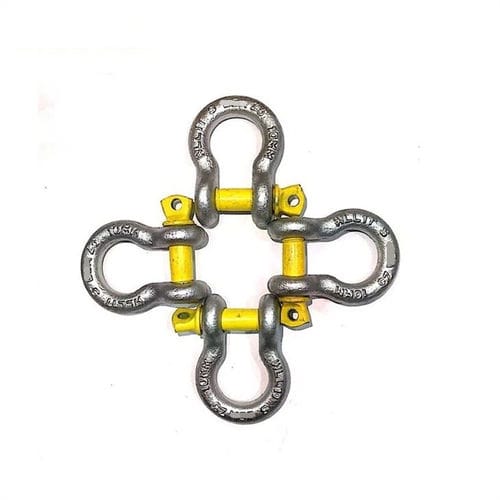 Grillete de elevación con cabezal móvil - Hangzhou Zhezhong Chain Co., Ltd. - de acero inoxidable / de tornillo