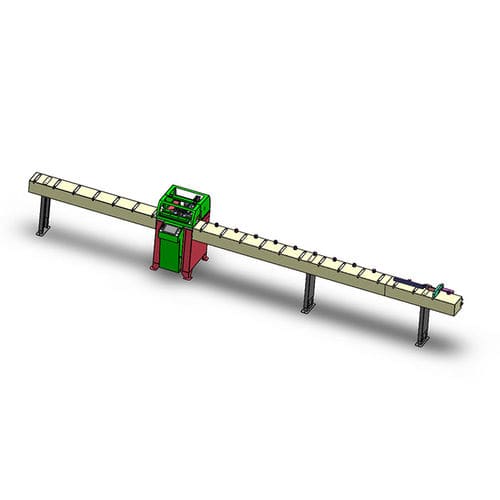 Centro de taladrado controlado por PLC - RZ-7200 - Risus Machines - vertical / con brazo robótico / para perfiles