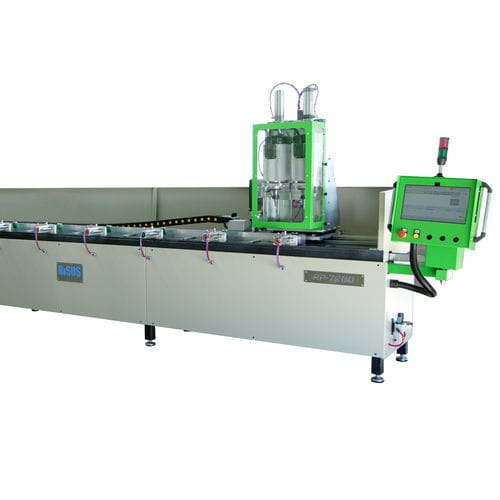 Centro de taladrado vertical - RP-7200 - Risus Machines - para perfiles / con sistema de posicionamiento