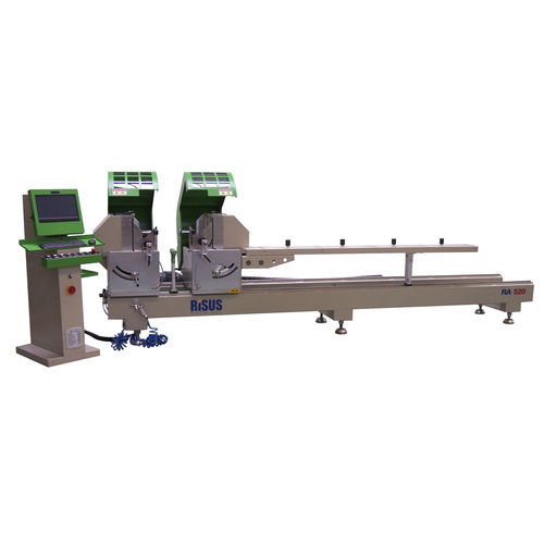 Tronzadora doble cabezal para aluminio - RK-6000S - Risus Machines - para perfiles / CNC