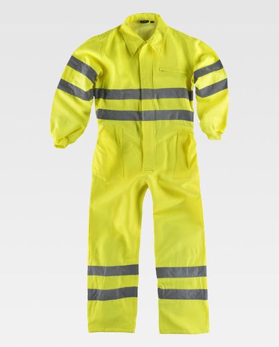Traje de alta visibilidad - C3950 series - WORKTEAM - de trabajo / de algodón / de poliéster