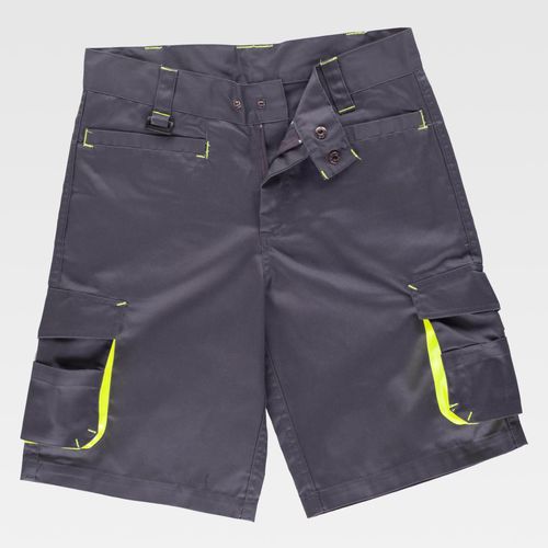 Pantalón corto de trabajo - WF1617 series - WORKTEAM - de algodón / de poliéster / unisex