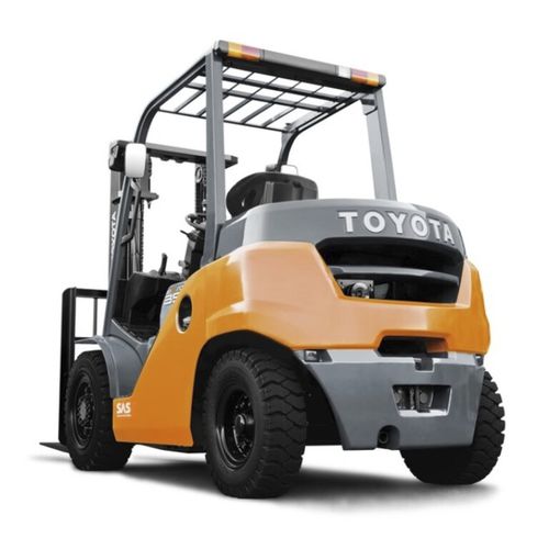 Carretilla elevadora con motor diésel - 8FD40F - Toyota Material Handling - con operador sentado / para manipulación / para cargas pesadas