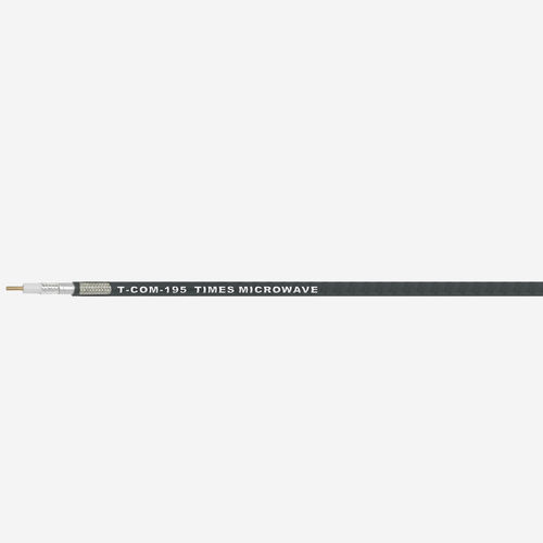 Cable eléctrico para uso exterior - TCOM-195 - Times Microwave Systems - RF / coaxial / resistente a los UV