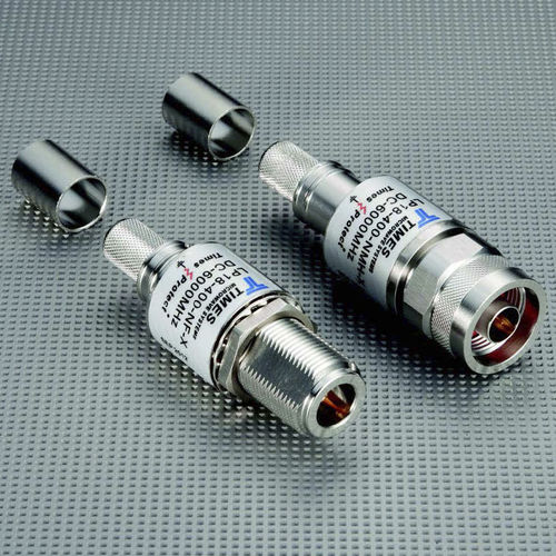 Protector de sobretensión para cable coaxial RF - LP-18 Series - Times Microwave Systems - alta frecuencia / en línea / DC
