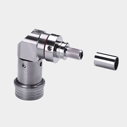 Conector para cable coaxial - EZ-240-QNM-RA-X - Times Microwave Systems - RF / QN / en ángulo recto