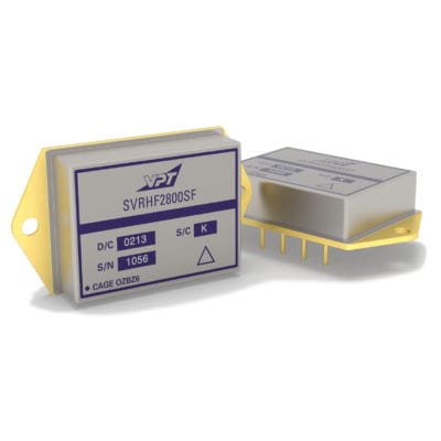 Convertidor DC/DC SMD - SVR series - VPT Inc - para avión / conmutado / EMI