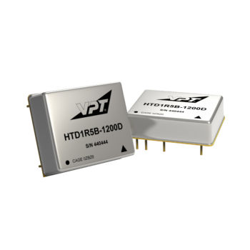 Convertidor DC/DC aislado - HTD Series - VPT Inc - SMD / en caja metálica / industrial
