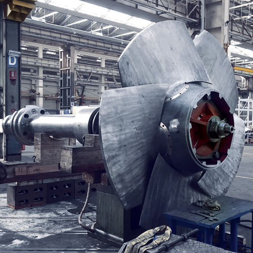 Turbina Kaplan - Franco Tosi - hidráulica / para generación de energía / con eje horizontal