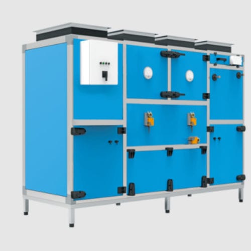 Unidad de ventilación con recuperación de calor - Alpenklang - Mountair AG - con intercambiador