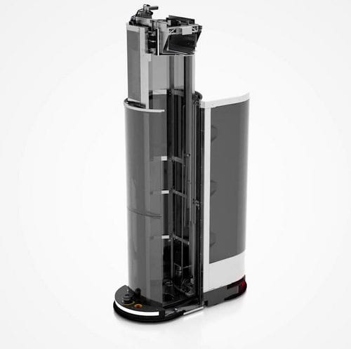 Plataforma robótica móvil de transferencia - TORU - Magazino GmbH - para almacén / para la industria del embalaje / multidireccional
