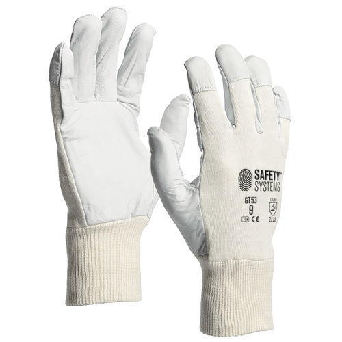 Guante de protección mecánica - GT53 - Lanzi Srl | Safety Systems - de manipulación / resistente al aceite / de cuero