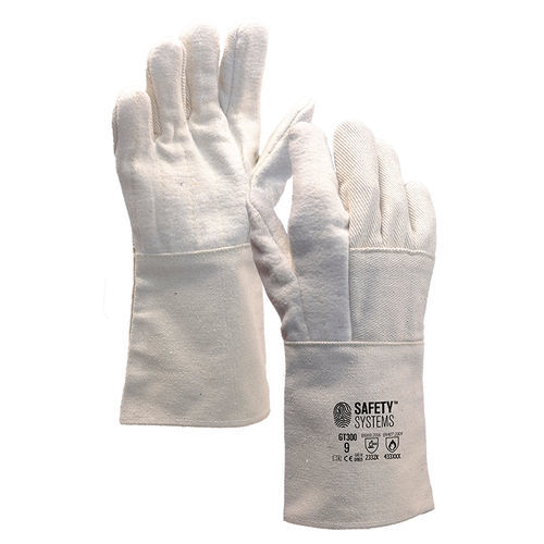 Guante de trabajo - GT300 - Lanzi Srl | Safety Systems - para la industria del vidrio / de protección mecánica / resistente al calor