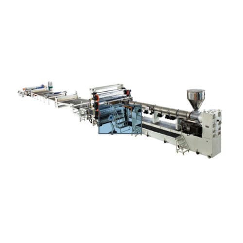 Línea de extrusión de placas - GW - China GWELL Machinery CO.,LTD - para PVC / para PP / para PE