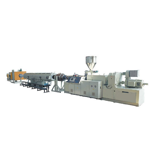 Línea de extrusión controlada por PLC - GWC - China GWELL Machinery CO.,LTD - de tubo / para PVC