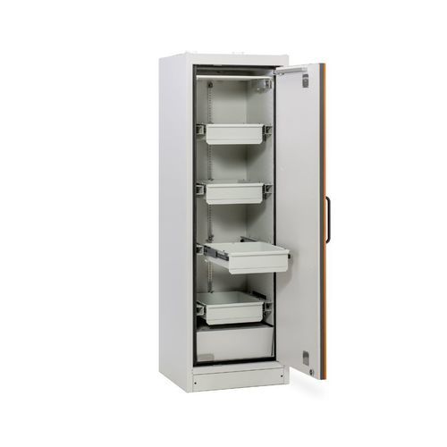Armario de almacenamiento - 10628 - Ricomi srl - de seguridad / de suelo / de puerta simple