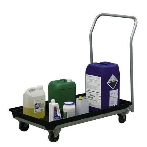 Carro portabolsas multiusos - Carrello Mobile con Vasca di Raccolta - Ricomi srl - de plástico