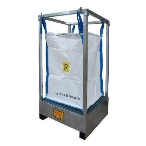 Soporte de big bag - BV500RZ - Ricomi srl - de acero galvanizado / vertical / de suelo