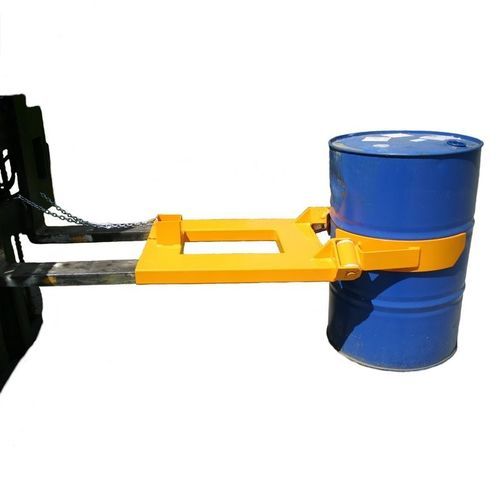 Elevador para barriles automático - BSE88 - Ricomi srl - con horquilla / con asidero / montado en carretilla elevadora