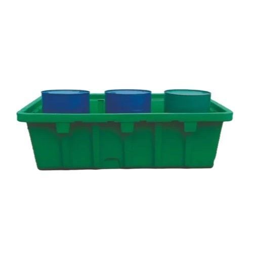Cubeta de retención de polietileno - RBA25 - Ricomi srl - apilable / alta resistencia química