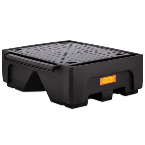 Cubeta de retención para contenedor IBC - 11865 - Ricomi srl - de polietileno PE / modular / con rejilla amovible