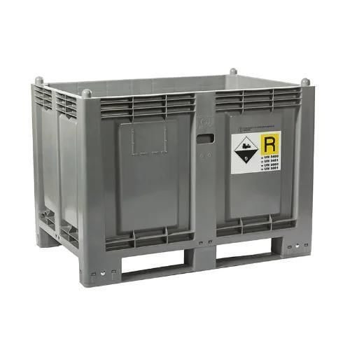 Caja-palé de plástico - 30185750N - Ricomi srl - de transporte / de manipulación / para productos peligrosos