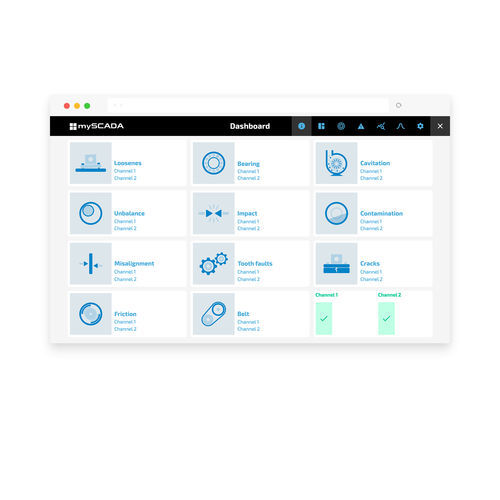 Software de supervisión - MYCMS - mySCADA Technologies s.r.o. - de calibración / tablero de control / para el monitoreo de condiciones de máquina
