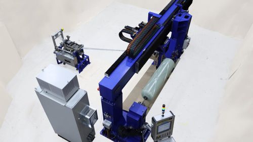 Máquina de enrollamiento filamentario controlada por ordenador - Mikrosam - multiaxiales
