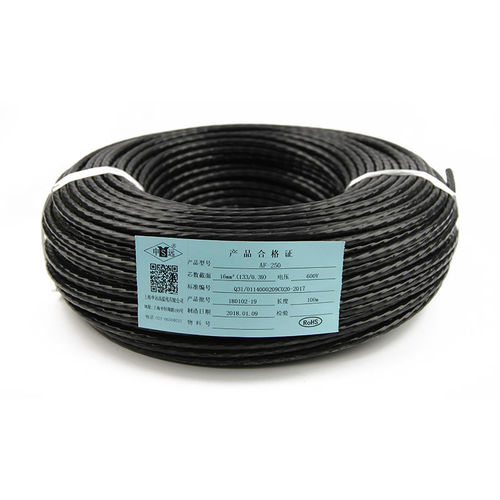 Hilo eléctrico aislado - AF250 / AF250X series - Shanghai Shenyuan High Temperature wire Co., Ltd - de cobre / flexible / multifilar