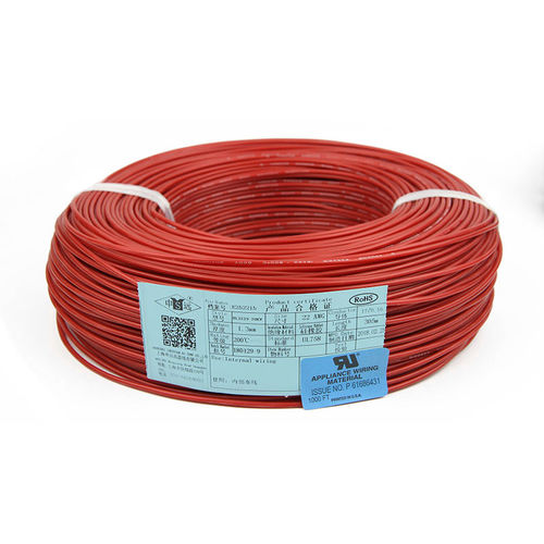 Hilo eléctrico aislado - UL3239 - Shanghai Shenyuan High Temperature wire Co., Ltd - de cobre / de caucho de silicona / flexible