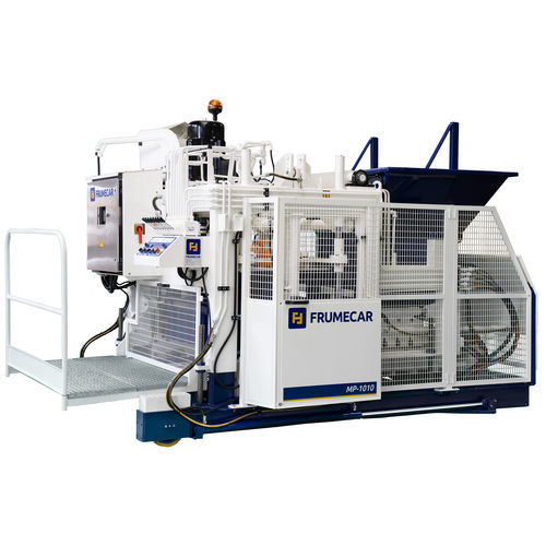 Máquina para fabricación de bloques móvil - MP series - Frumecar - de hormigón / automática