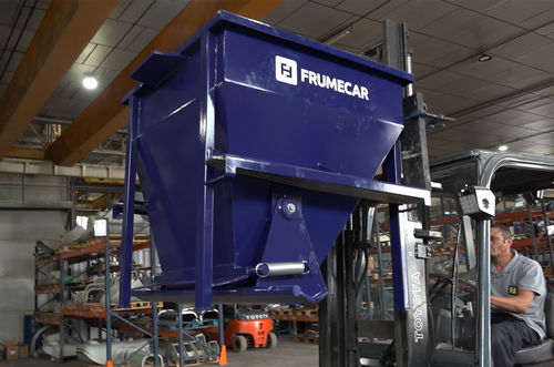 Tolva elevadora - TTH 500 - Frumecar - de llenado / de carga / para piezas