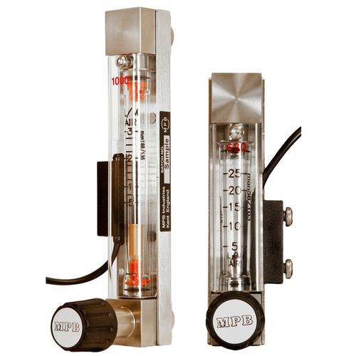 Caudalímetro con alarma integrada - 630A & 1000A series - MPB INDUSTRIES - de área variable / volumétrico