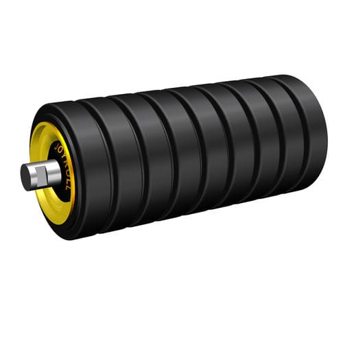 Rodillo de transportador libre - Hebei Joyroll Conveyor Machinery Co., Ltd. - de metal / para cargas pesadas / a prueba de abrasión