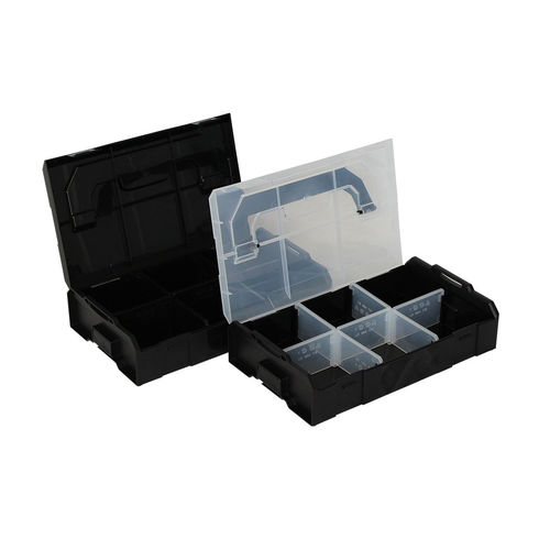 Caja de embalaje de plástico - L-BOXX Mini - BS Systems GmbH & Co. KG - para piezas pequeñas / a medida