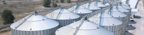 Silo de fondo cónico - ottevanger - de acero galvanizado / para la industria
