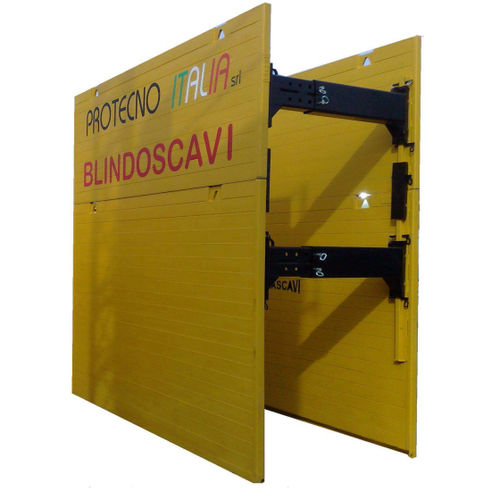 Sistema de blindaje de zanjas de excavación - Blindoscavi - Protecno
